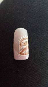 Herbstliches Design Naildesign Anleitung zum selbst nachmachen / Bewertung in Nageldesign