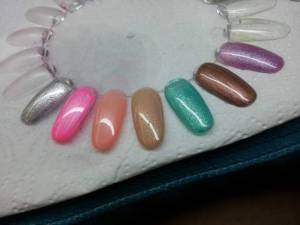 Gesamtbild Farbgele Melano Nails in Zubehör