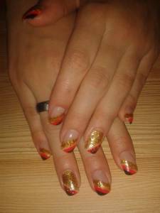 wm-nägel, draufsicht meine ersten wm-nägel ^^ in Anfänger Nageldesign