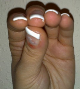  meine Modellage in Anfänger Nageldesign