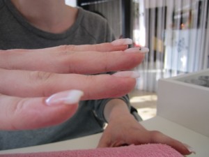 French mit dezenten Desigen in Anfänger Nageldesign