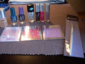 Meine Ausbeute bei DM :-) Mein 2. Versuch am Ringfinder in Anfänger Nageldesign