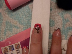  Mein 2. Versuch am Ringfinder in Anfänger Nageldesign