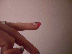  Mein 2. Versuch am Ringfinder in Anfänger Nageldesign