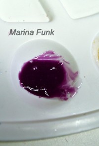 Ergebnis . Übrigens so macht man auch glasgele :-) Scharfe Smile von Marina Funk in Nageldesign