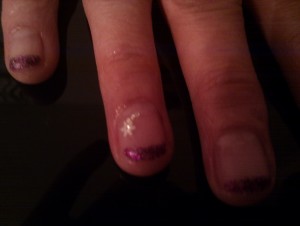  Meine 1. Versuche. in Anfänger Nageldesign