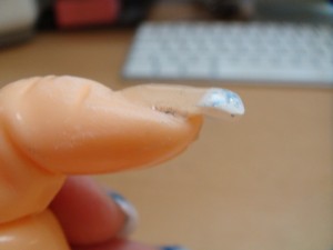 2.versuch aufbau ;) 2. Versuch mit Schablone in Anfänger Nageldesign