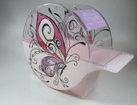 Schmetterling groß Zellettenbox Design mal anders in Nagelstudio Zubehör
