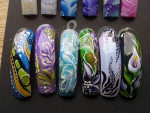 schulung Olga Otto wuppertal 2 tage One stroke-wer will mit in Nailart Schulung