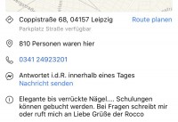 Nails by Rocco Nageldesignausbildung Raum Erzgebirge Chemnitz, Zwickau in Nailart Schulung