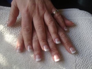  1. Mal Acryl in Anfänger Nageldesign