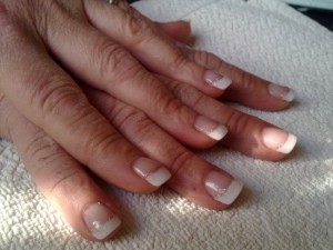  1. Mal Acryl in Anfänger Nageldesign