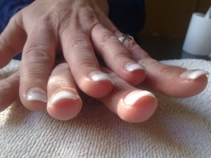  1. Mal Acryl in Anfänger Nageldesign