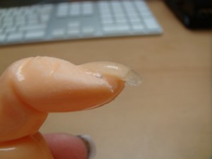 4. Versuch Aufbau 4. Versuch ohne French. in Anfänger Nageldesign