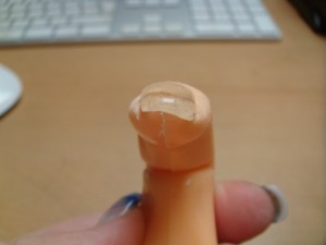 4. Versuch Tunnel 4. Versuch ohne French. in Anfänger Nageldesign