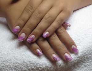  Endlich durfte mal Nailart machen. in Anfänger Nageldesign