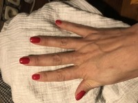 Gelnaegel Farbe Signal red nail expert Mein erstes Mal und gleich ne frage in Gelnägel