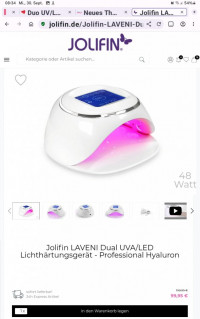 Bild 2 Hat jemand Erfahrung mit dieser UV/LED Lampe? in Nagelstudio Zubehör