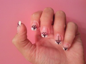 von oben CorsageNägel . Aufbau ? in Anfänger Nageldesign