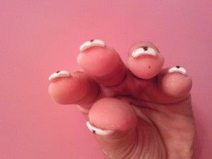 von vorne CorsageNägel . Aufbau ? in Anfänger Nageldesign