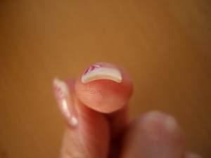  mein 2. Finger, French-Modellage in Anfänger Nageldesign