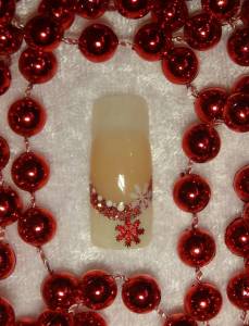 rot-weisse Nailart.... Show me your Design Tei 5 in Nageldesign