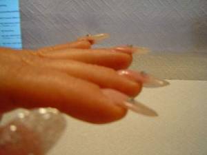 Seite Das erst mal mit schablone. in Anfänger Nageldesign