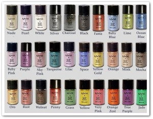 Alle verfügbaren Farben NYX Pigment SB bis 16.4 in Sammelbestellungen