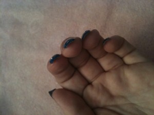 Foto-1 Meine 3. Modellage - bitte Verbesserungsvorschläge in Anfänger Nageldesign