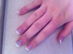 Ganze Hand Allererste Gelmodellage in Anfänger Nageldesign