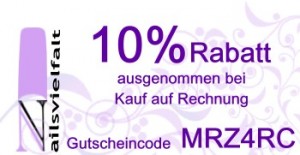 Gutscheincode: MRZ4RC 10% auf Alles bei nailsvielfalt.de in Online-Shop