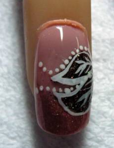 Herbstdesign Naildesign Anleitung zum selbst nachmachen / Bewertung in Nageldesign