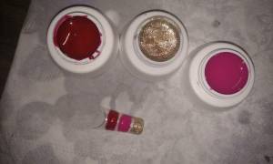 Chianti rot, Prosecco, Sunset rot (dunkel pink) Meine Farben von Nail-Expert in Zubehör