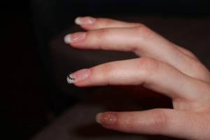 von der Seite Bitte Tips zum Aufbau in Anfänger Nageldesign