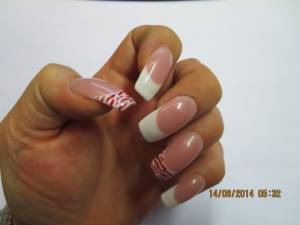 Meine ersten Frenchnails Suche Hilfe in Nageldesign