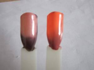 Thermo purple/salmon
Thermo nude/orange Farbgele Melano Nails in Zubehör