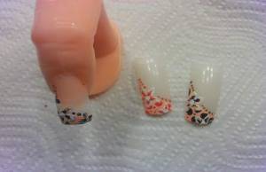 erster Versuch Naildesign Anleitung zum selbst nachmachen / Bewertung in Nageldesign