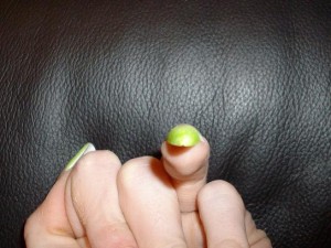  1. Stiletteo mit Schablone/gel in Anfänger Nageldesign