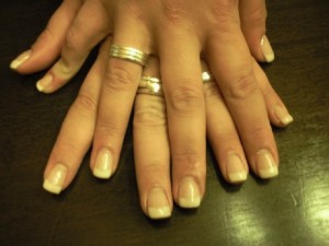 janina5 Eine meiner Modelle in Anfänger Nageldesign