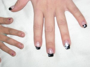 Nägel Gel Nägel Modellage. Etwas Schwierig. in Anfänger Nageldesign