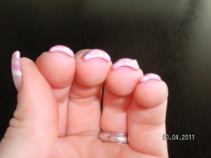 meine 2 Meine Nägel, bitte um Kritik in Anfänger Nageldesign