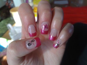 Gel Modellage Bilder aus meiner Anfangszeit in Anfänger Nageldesign