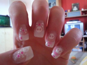 Gel Modellage Bilder aus meiner Anfangszeit in Anfänger Nageldesign