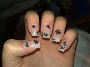 Acryl Modellage Bilder aus meiner Anfangszeit in Anfänger Nageldesign