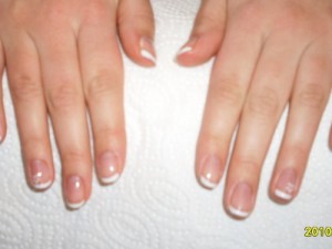  Jetzt meine 1. Naturnagelverstärkung am lebendige in Anfänger Nageldesign