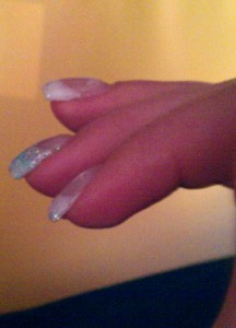 muss bei der länge noch mehr aufbau rauf? meine eigenen in Anfänger Nageldesign