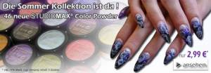 Acryl Color Powder Nur: 2,99 - 46 neue Farb Acrylpulver - Sommerkollektion in Zubehör