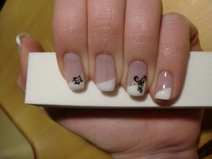 nmneu Anfängermodellage die erste :) in Anfänger Nageldesign