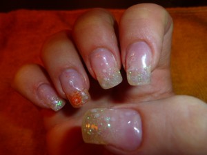  Hier meine neuen Nägel in Anfänger Nageldesign