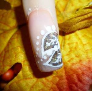 Herbstdesign Naildesign Anleitung zum selbst nachmachen / Bewertung in Nageldesign